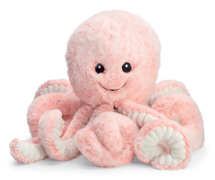 PLUSH SM PINK OCTOPUS WITH LONG LEGS