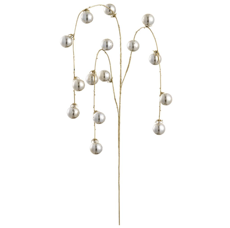 Champagne Plastic Ball Hanging
