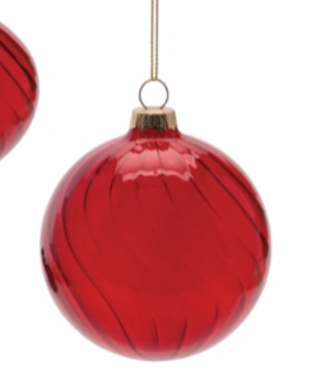 Red Glass Ornament