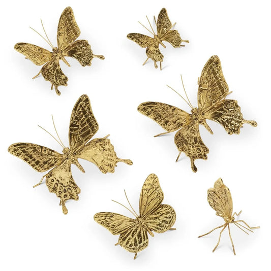 GOLD BUTTERFLIES