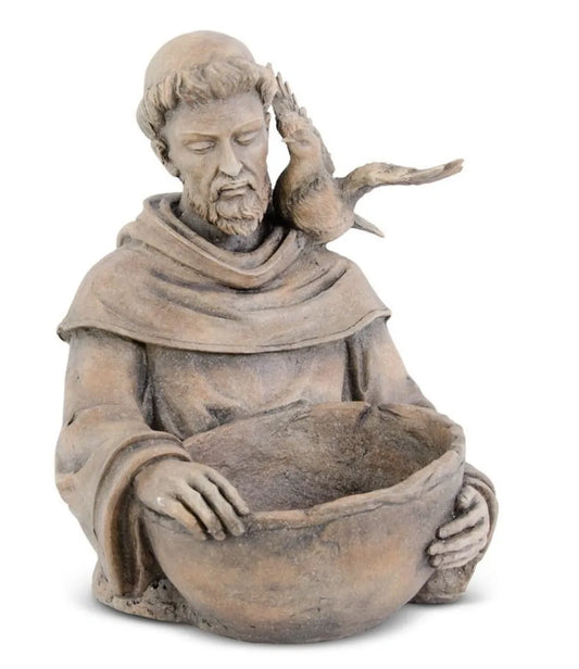 SAINT FRANCIS BIRD FEEDER