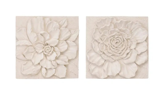 Floral Wall Plaques