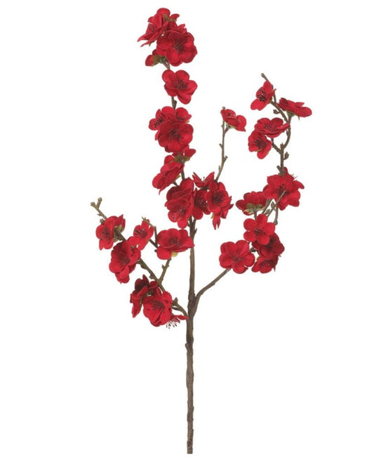 VELVET PLUM BLOSSOM SPRAY