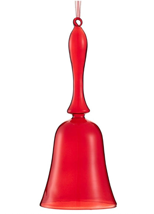 GLASS BELL ORNAMENT RE