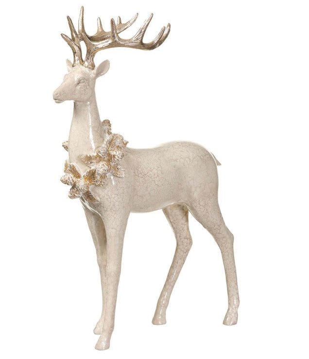 REINDEER Cream and Gold