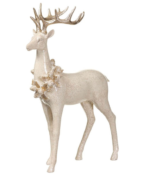 REINDEER Cream and Gold