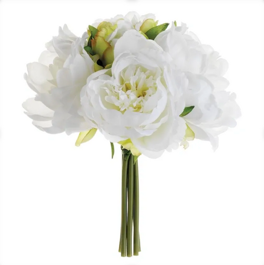 WHITE PEONY BOUQUET