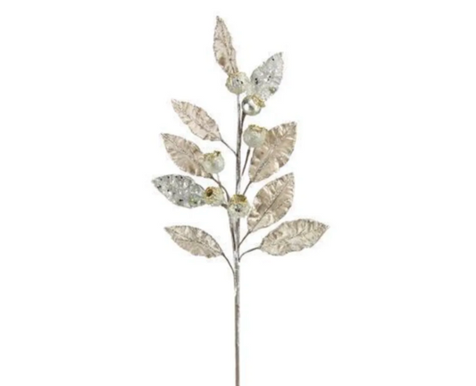 30"MAGNOLIA LF/POMEGRANATE SPRAY