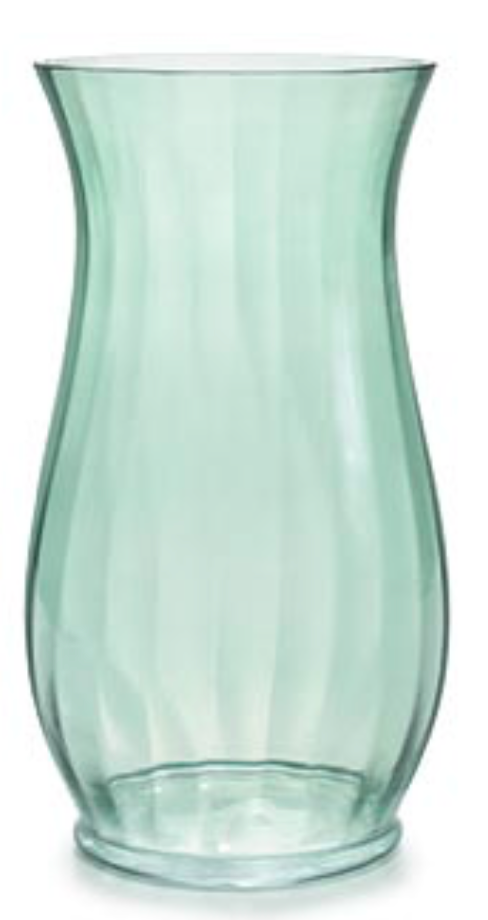 LARGE ASTD TRANSLUCENT SPRING VASE (GREEN)