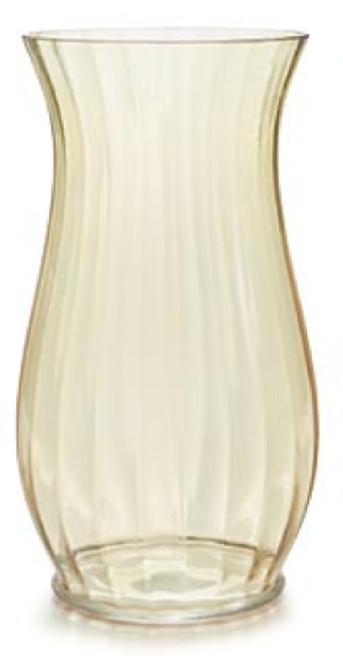 LARGE ASTD TRANSLUCENT SPRING VASE (YELLOW)