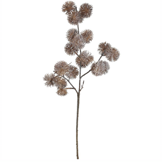 Snowy PomPom Brown
