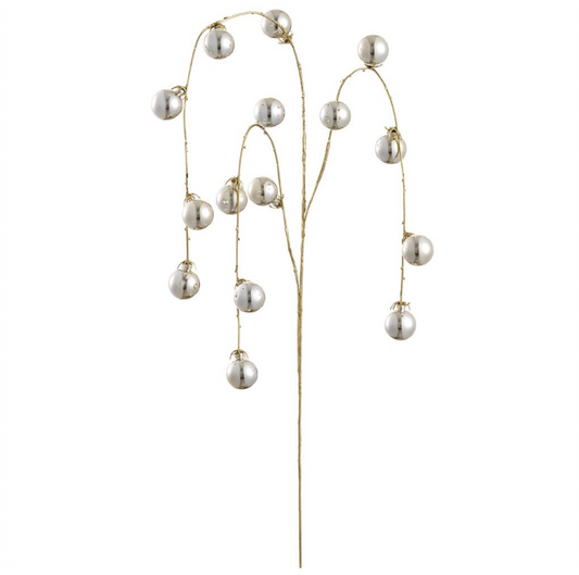 Champagne Plastic Ball Hanging