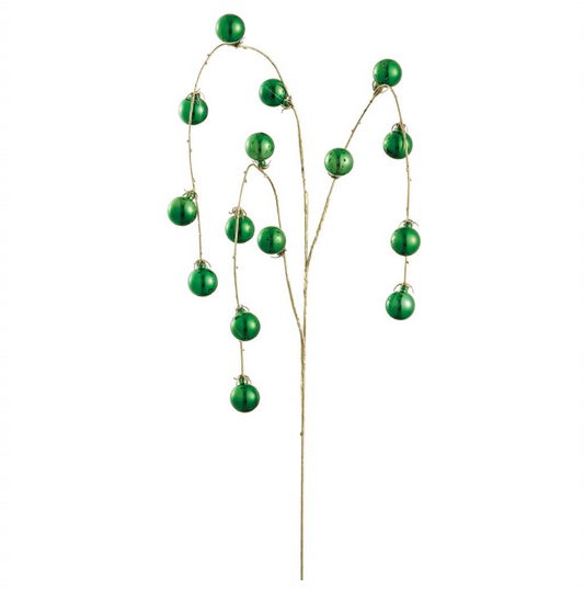 Green Plastic Ball Hanging