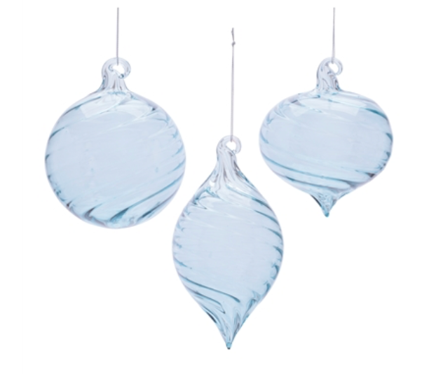 Blue Christmas Tree Ornaments