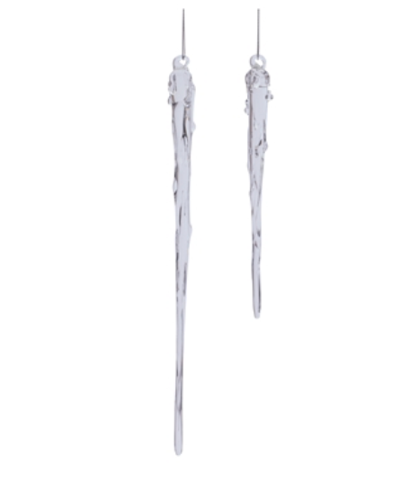 Icicle Ornaments (Set of 2)