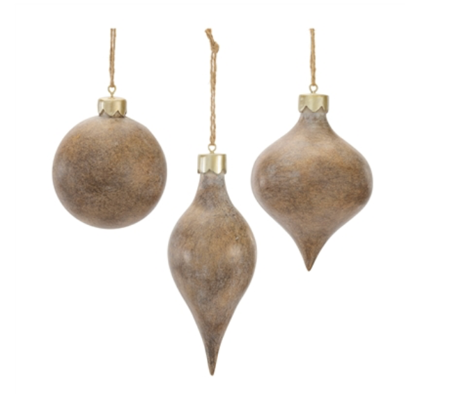Brown Christmas Ornament
