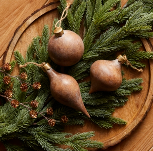 Brown Christmas Ornament