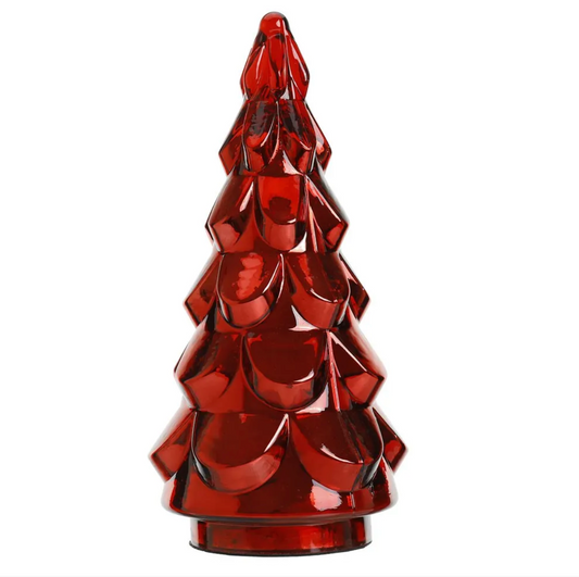 GLASS CHRISTMAS TREE