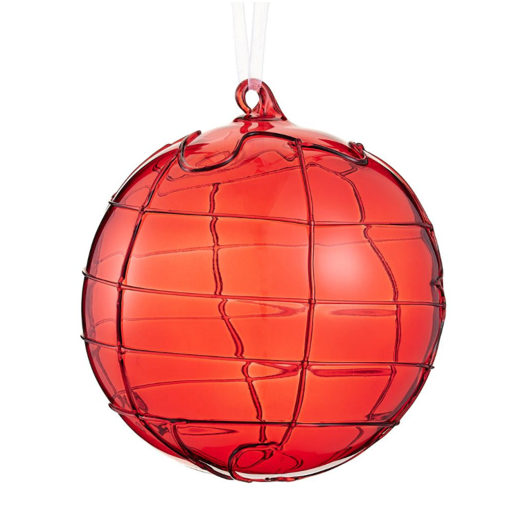 GLASS BALL ORNAMENT