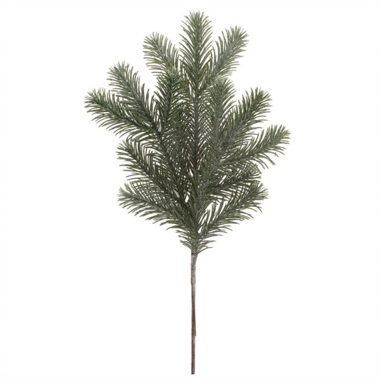 23" GLITTERED PINE SPRAY