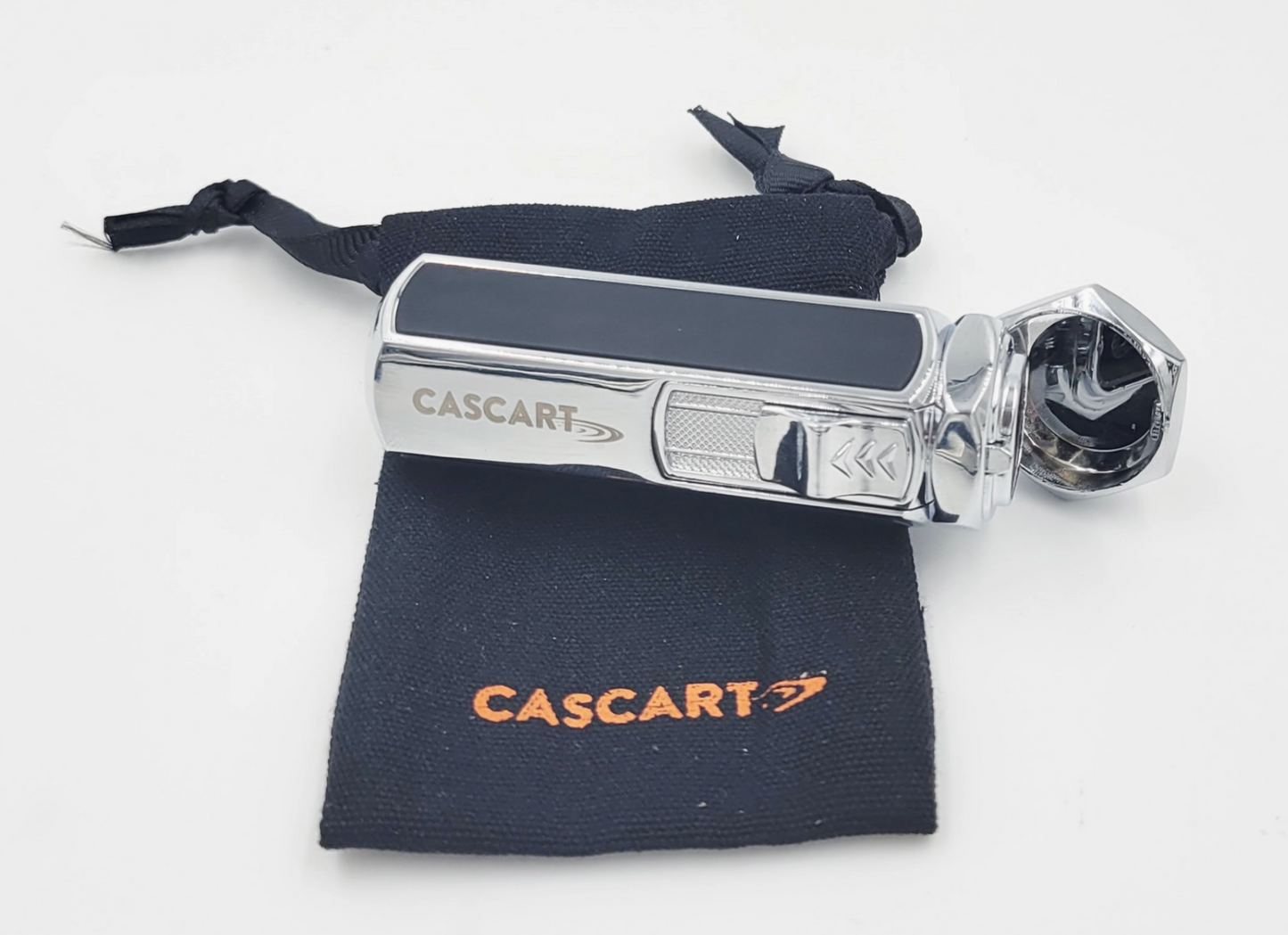 Cigar Lighter 4 Burner Black/Chrome