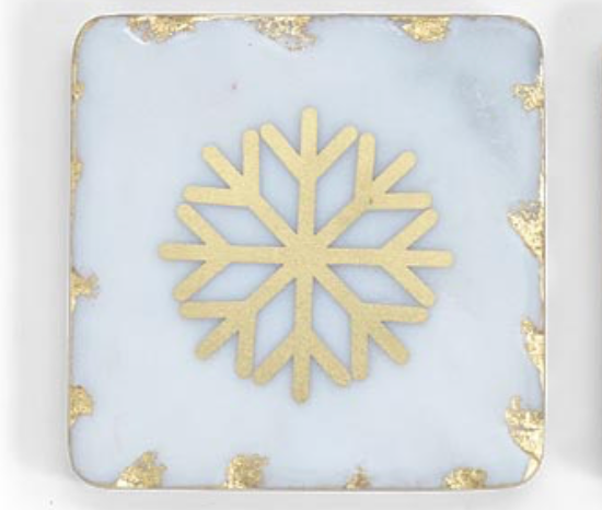 HOLIDAY MARBLE COASTER